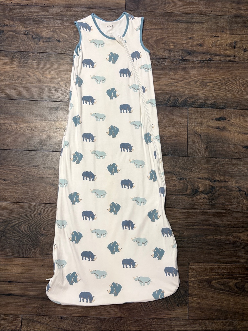 Kyte Baby Rhino Sleep Bag 0.5 TOG Size Large Bamboo